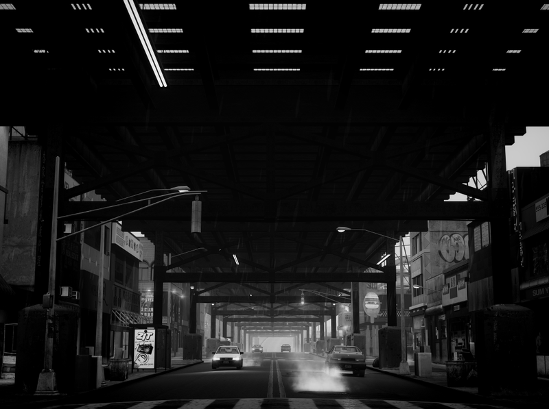 Illustration for article titled Grand Theft Auto IV Looks Marvelous in Black and White